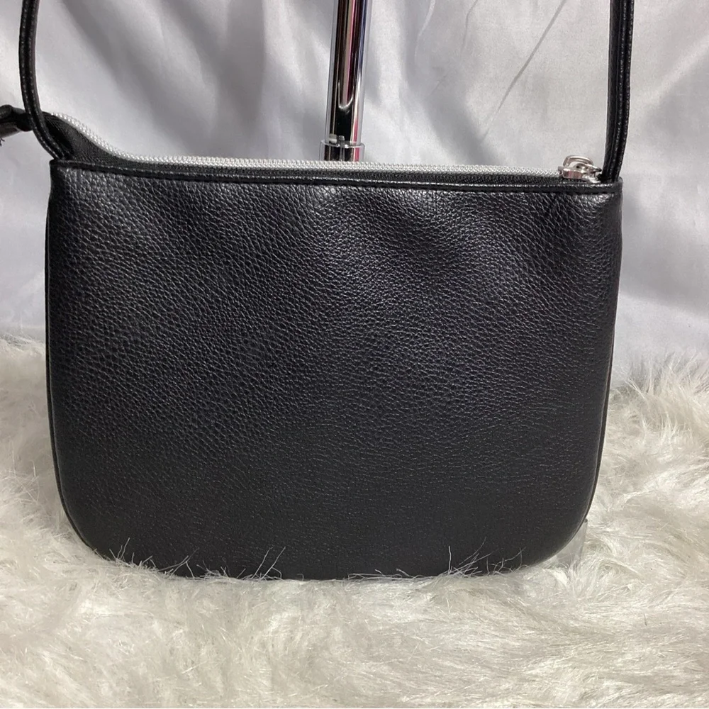 Justice Girls Black Crossbody With Silver Sequins Never Used Super Cute